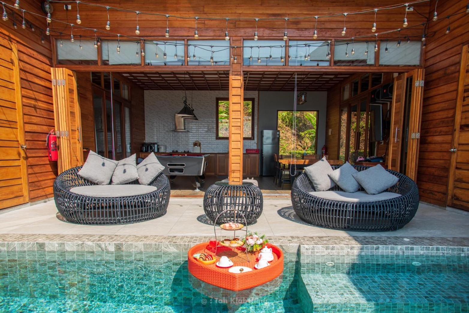 เขาทองพูลวิลล่ากระบี่ Khaotong Pool Villa Krabi Ban Nai Sa 외부 사진