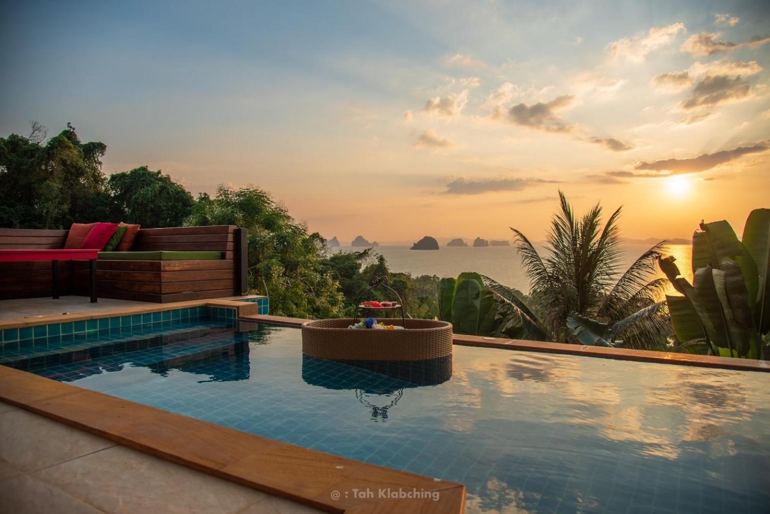 เขาทองพูลวิลล่ากระบี่ Khaotong Pool Villa Krabi Ban Nai Sa 외부 사진