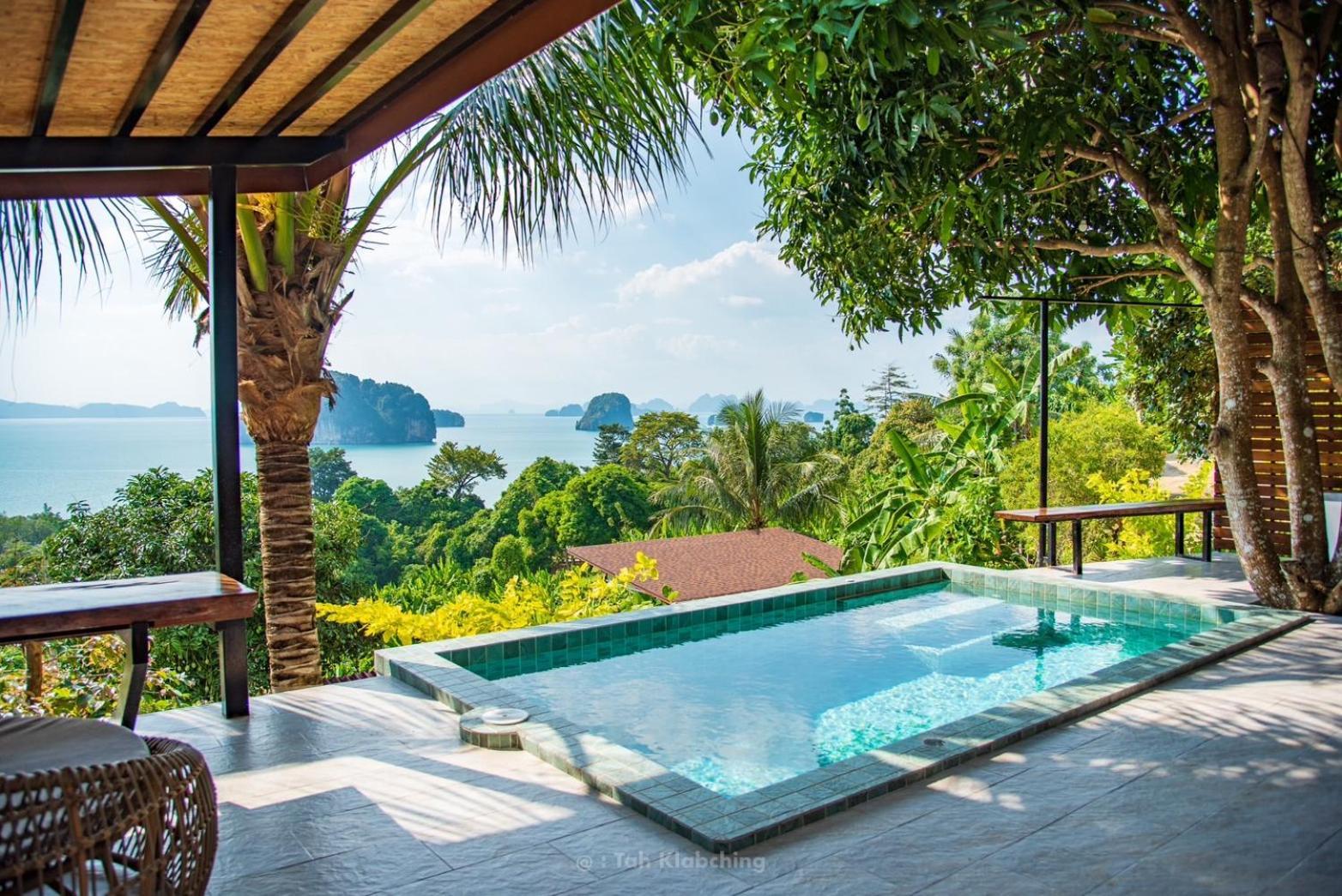 เขาทองพูลวิลล่ากระบี่ Khaotong Pool Villa Krabi Ban Nai Sa 외부 사진