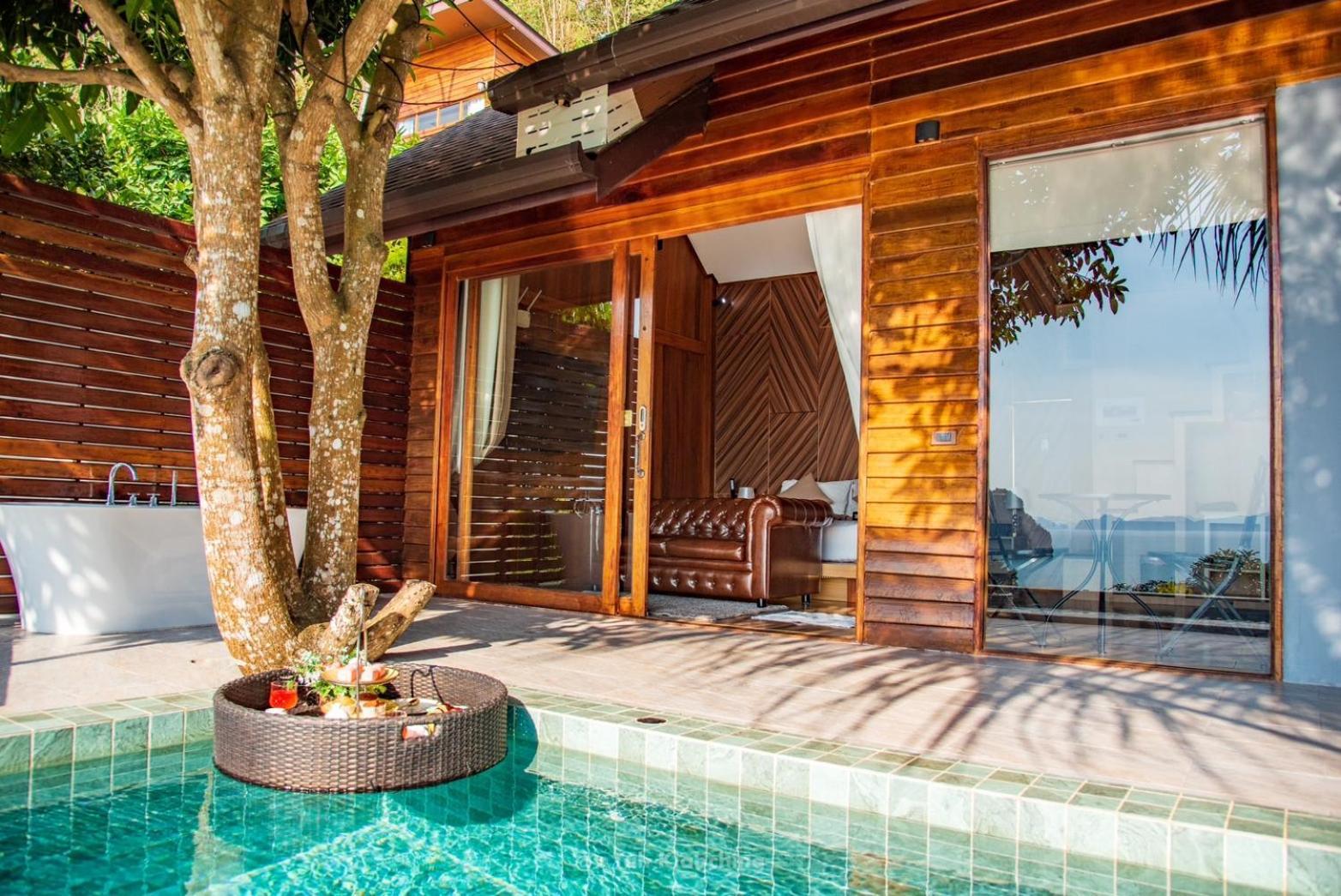 เขาทองพูลวิลล่ากระบี่ Khaotong Pool Villa Krabi Ban Nai Sa 외부 사진