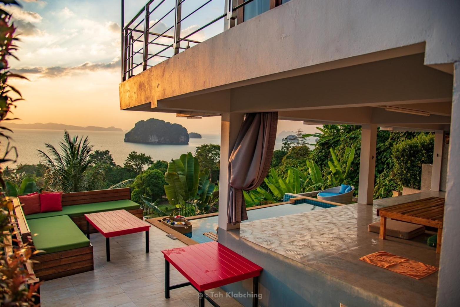เขาทองพูลวิลล่ากระบี่ Khaotong Pool Villa Krabi Ban Nai Sa 외부 사진