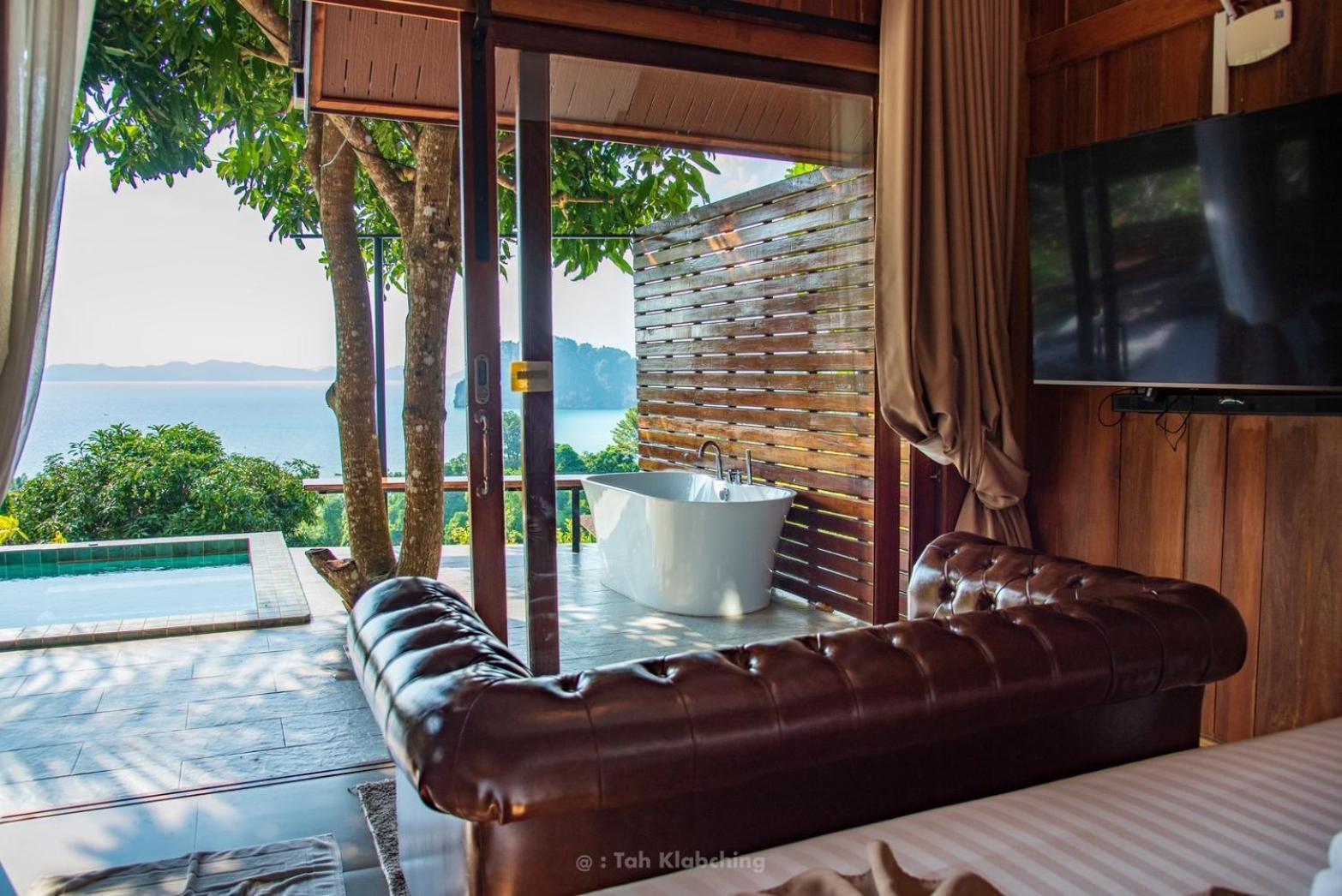 เขาทองพูลวิลล่ากระบี่ Khaotong Pool Villa Krabi Ban Nai Sa 외부 사진