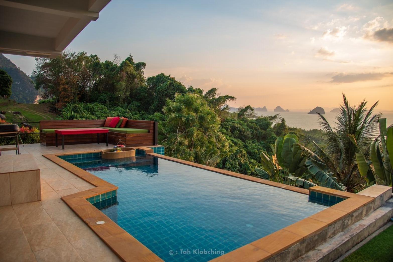 เขาทองพูลวิลล่ากระบี่ Khaotong Pool Villa Krabi Ban Nai Sa 외부 사진